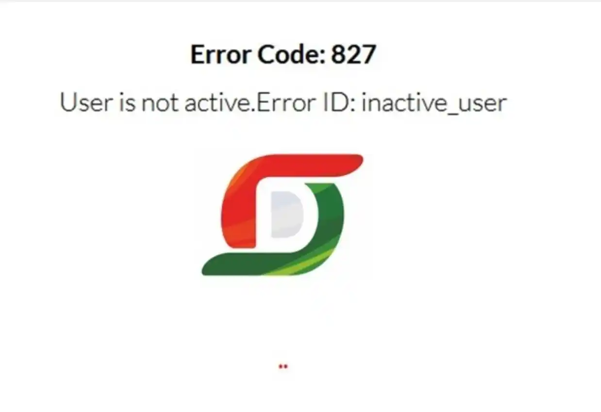 DCS MH User Not Found Error